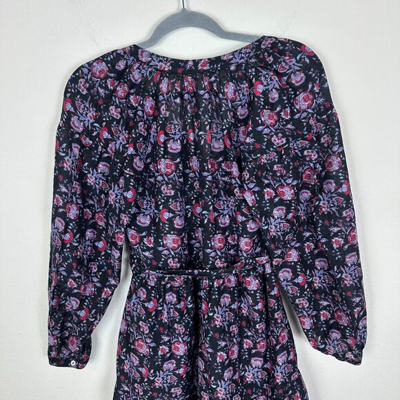 Xirena Annieka Dress XS Floral Boho V Neck A Line Lightweight Summer Vacation - Picture 13 of 13